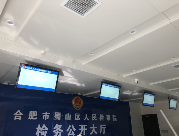  Shushan District People's Procuratorate Electronic Doorplate and Procuratorate Hall Information Release System