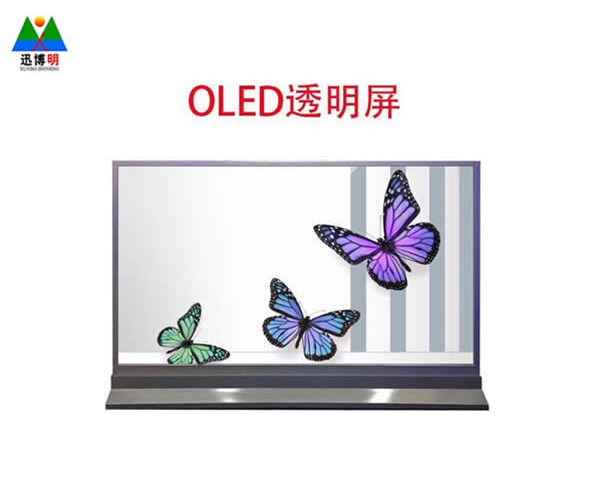  OLED floor transparent display