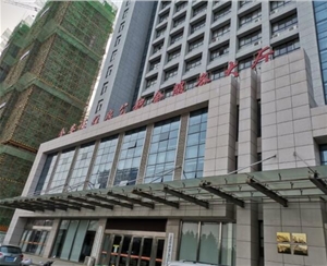 LCD splicing screen of housing provident fund service hall in Jin'an District, Lu'an