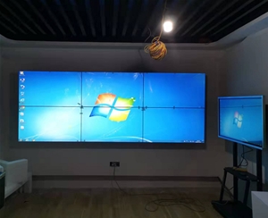  The 55 inch 2 * 3 splicing screen of the VR Experience Center of Ancient Road Community Hall in Langya District, Chuzhou was delivered for use