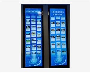  Two batches of installation and commissioning of software and hardware of Xunbuming customized waterfall screen have been completed